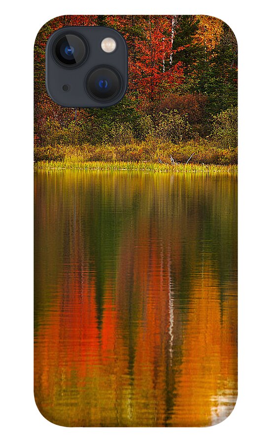 Fall iPhone 13 Case featuring the photograph Fall Reflections #7 by Prince Andre Faubert