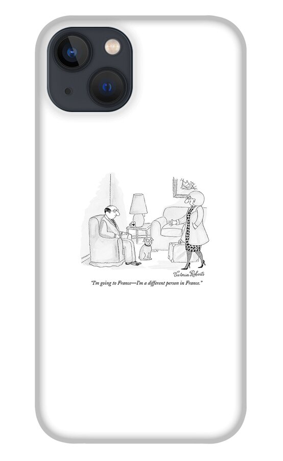 I'm Going To France - I'm A Different Person iPhone 13 Case