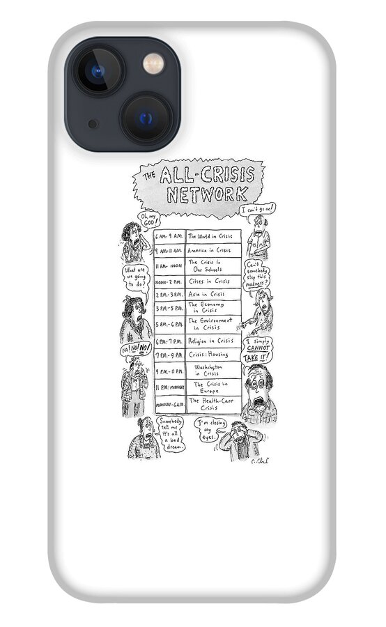 The All-crisis Network iPhone 13 Case