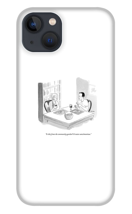A Couple Eats Dinner iPhone 13 Case
