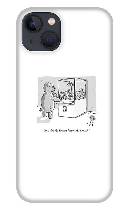 A Giant Stuffed Bear Plays The Mechanical Arm iPhone 13 Case