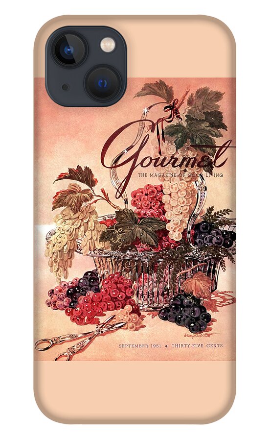 A Gourmet Cover Of Grapes iPhone 13 Case