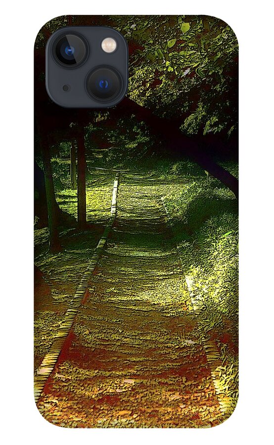 Landscape iPhone 13 Case featuring the photograph A road less travelled by Tim Ernst