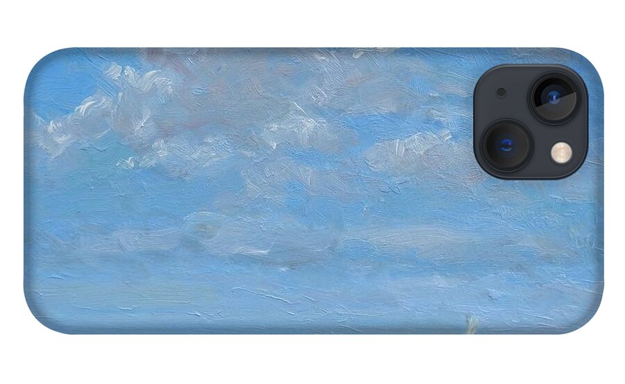 Water iPhone 13 Case featuring the painting A Summer Day by Michael Camp