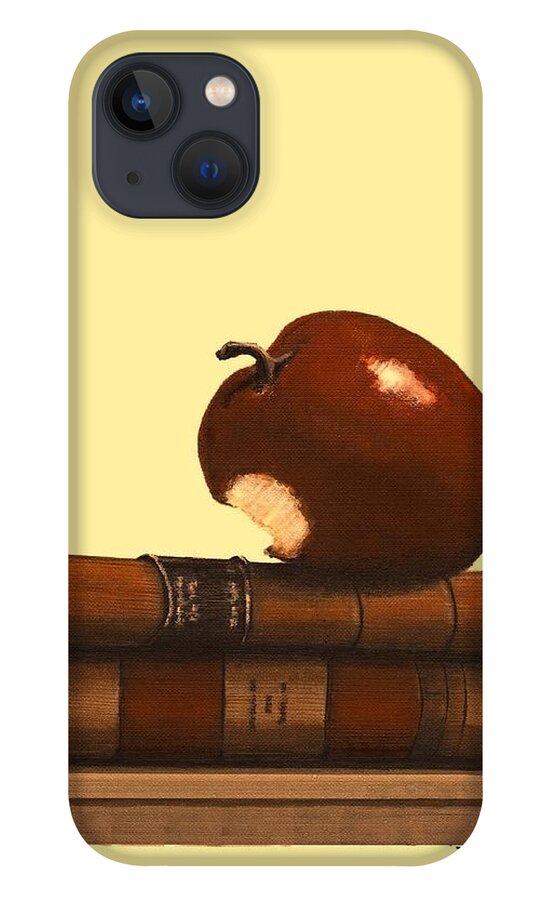 Fineartamerica.com iPhone 13 Case featuring the painting A Teacher's Gift Number 4 by Diane Strain
