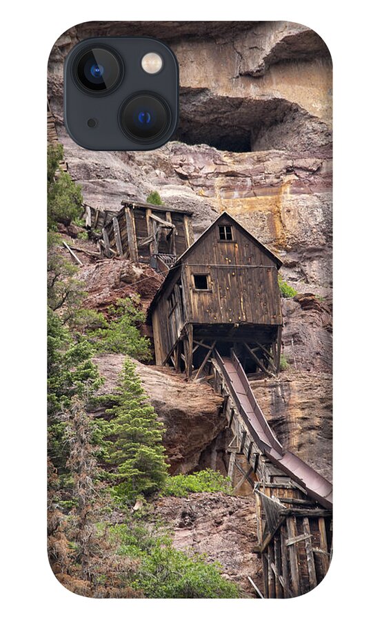Abandoned iPhone 13 Case featuring the photograph Abandoned Mine by Melany Sarafis