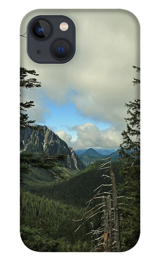 Clouds iPhone 13 Case featuring the photograph Ah . . . What a View by E Faithe Lester