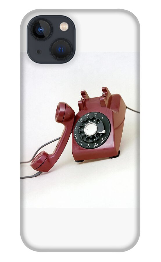 An Old Telephone iPhone 13 Case