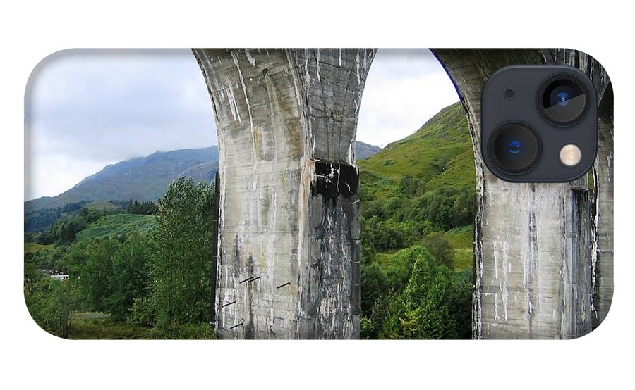 Scottish Highlands iPhone 13 Case featuring the photograph Arches and Sky by Denise Railey