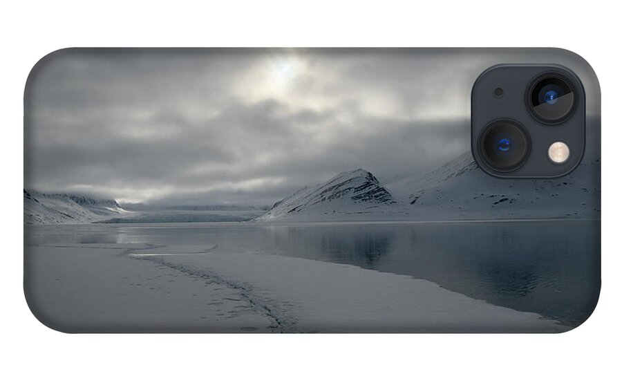 Svalbard iPhone 13 Case featuring the photograph Arctic Ocean Calm V by Pekka Sammallahti