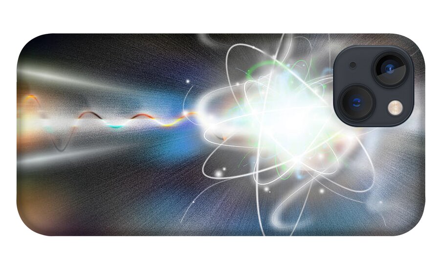 Higgs Boson iPhone 13 Case featuring the photograph Atom Collision by Mike Agliolo