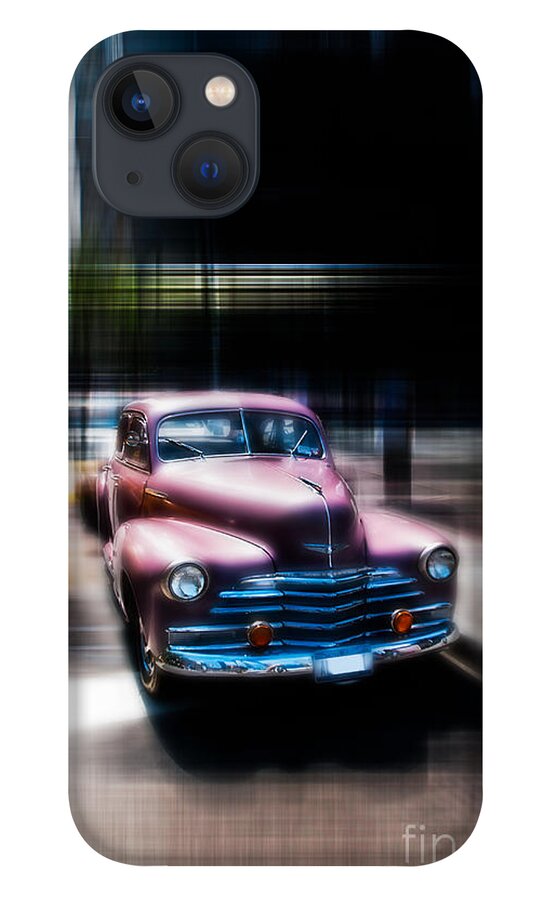 Nyc iPhone 13 Case featuring the photograph attracting curves III2 by Hannes Cmarits