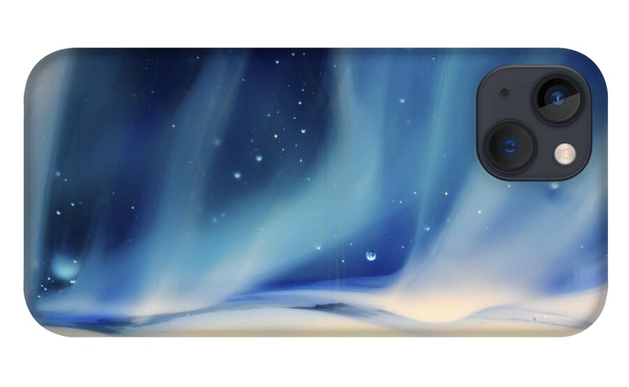 Abstract iPhone 13 Case featuring the photograph Aurora 1 by Kimberly Lyon