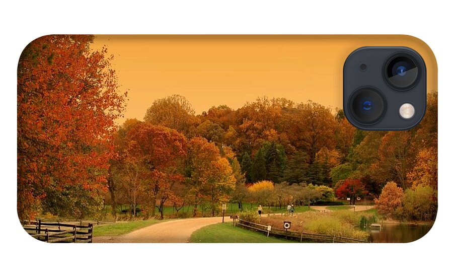 Autumn iPhone 13 Case featuring the photograph Autumn In The Park - Holmdel Park by Angie Tirado