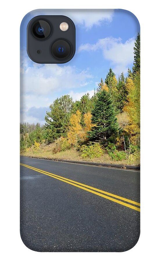 Scenics iPhone 13 Case featuring the photograph Autumn Road Trip, Colorado by Rivernorthphotography