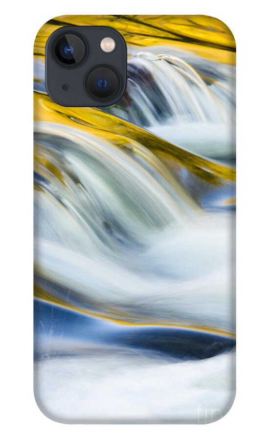 Beauty iPhone 13 Case featuring the photograph Autumn Trees Reflection by Oscar Gutierrez