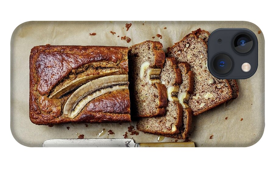 Temptation iPhone 13 Case featuring the photograph Banana Bread by Claudia Totir