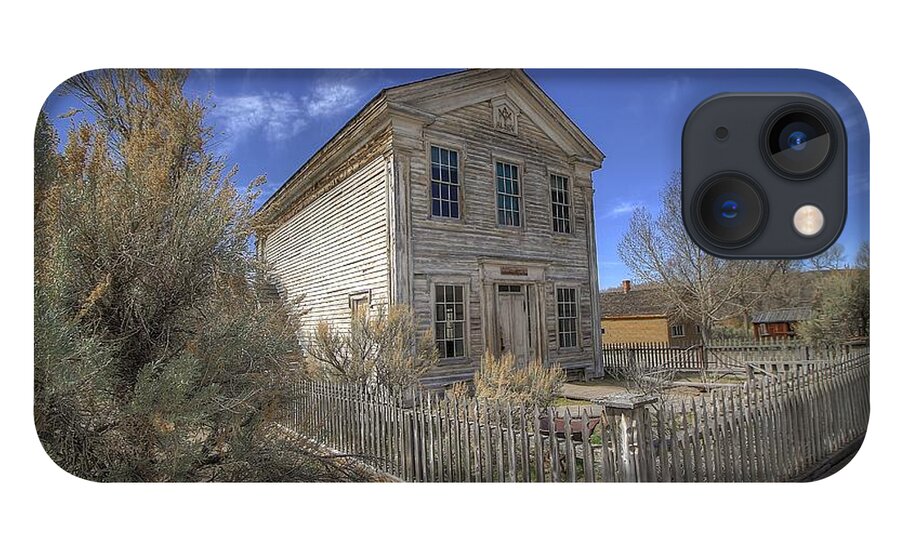 Bannack iPhone 13 Case featuring the photograph Bannack Lodge # 16 by Ryan Smith