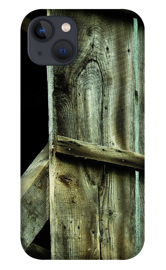 Barnwood iPhone 13 Case featuring the photograph Barnwood by Rebecca Sherman