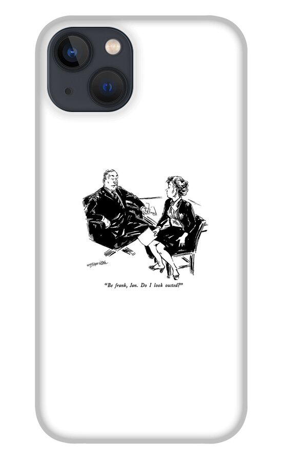 Be Frank, Jan.  Do I Look Ousted? iPhone 13 Case