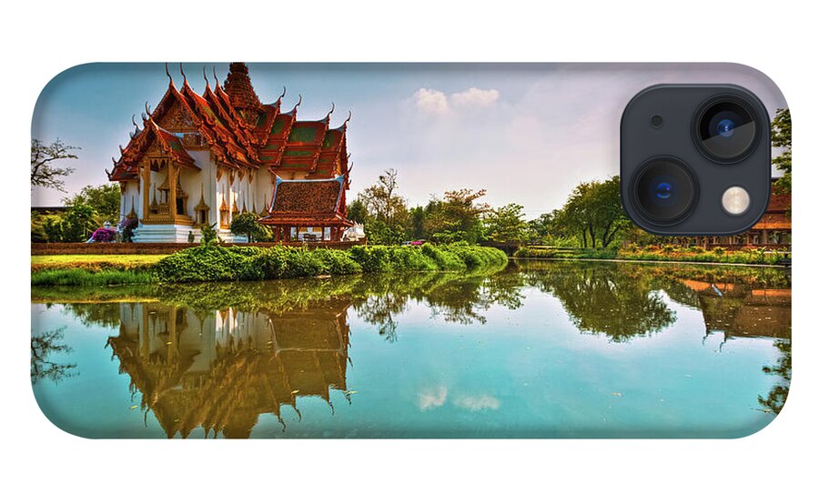 Southeast Asia iPhone 13 Case featuring the photograph Beautiful Temple In Bangkok by Moreiso