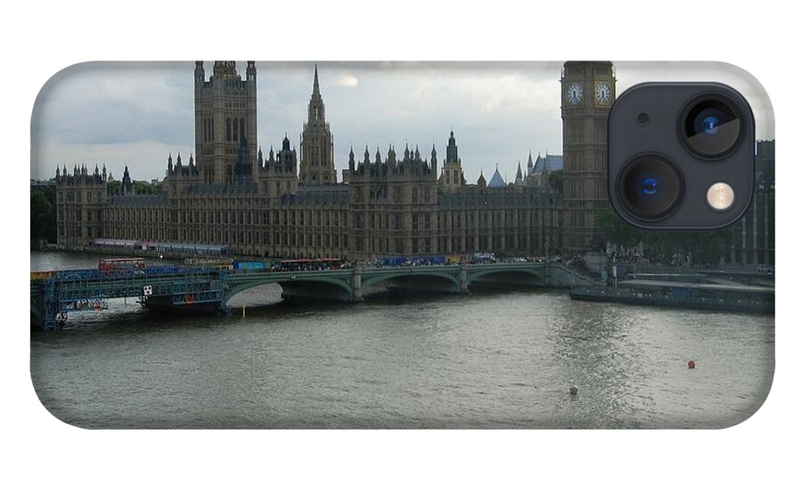 Houses Of Parliament iPhone 13 Case featuring the photograph Beauty In Silhouette by Denise Railey