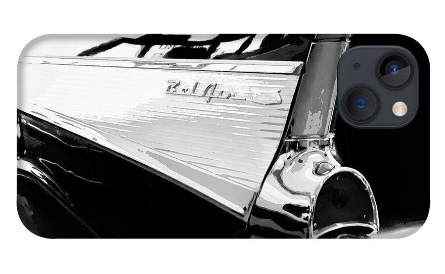 Vintage Cars iPhone 13 Case featuring the photograph BEL AIR BEAUTY Palm Springs CA by William Dey