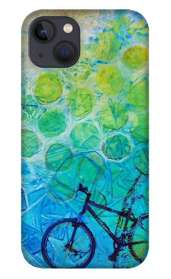 Bike iPhone 13 Case featuring the painting Bike by Arlissa Vaughn
