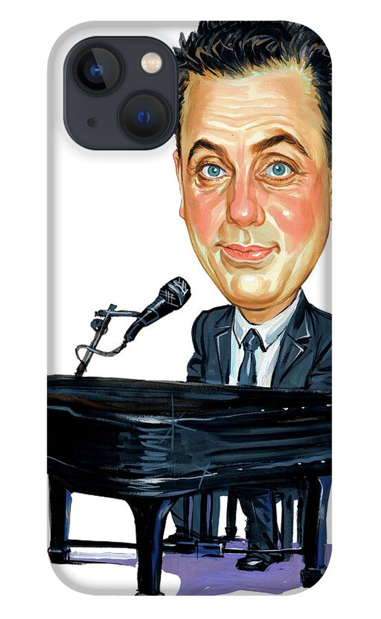 Billy Joel iPhone 13 Case featuring the painting Billy Joel by Art 