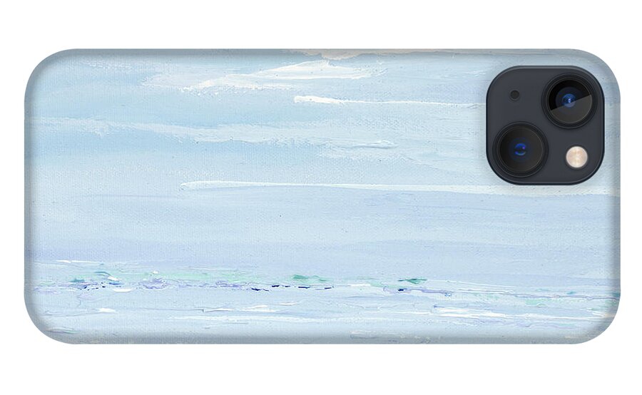 Costal iPhone 13 Case featuring the painting Blue Dream by Tamara Nelson