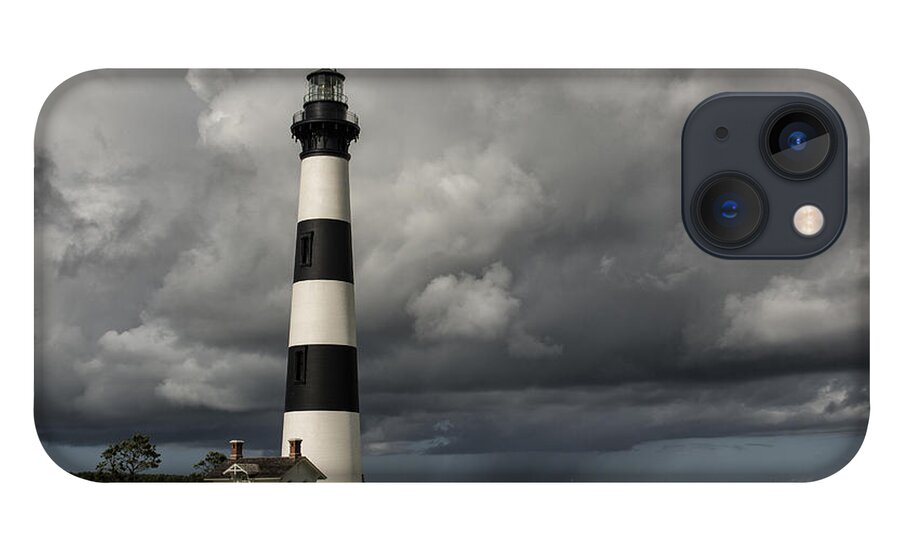 Bodie Island Lighthouse iPhone 13 Case featuring the photograph Bodie Island Lighthouse Stands Tall by Terry Rowe