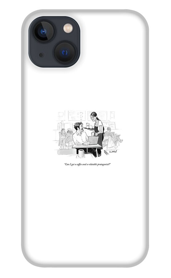 Can I Get A Coffee And A Relatable Protagonist? iPhone 13 Case
