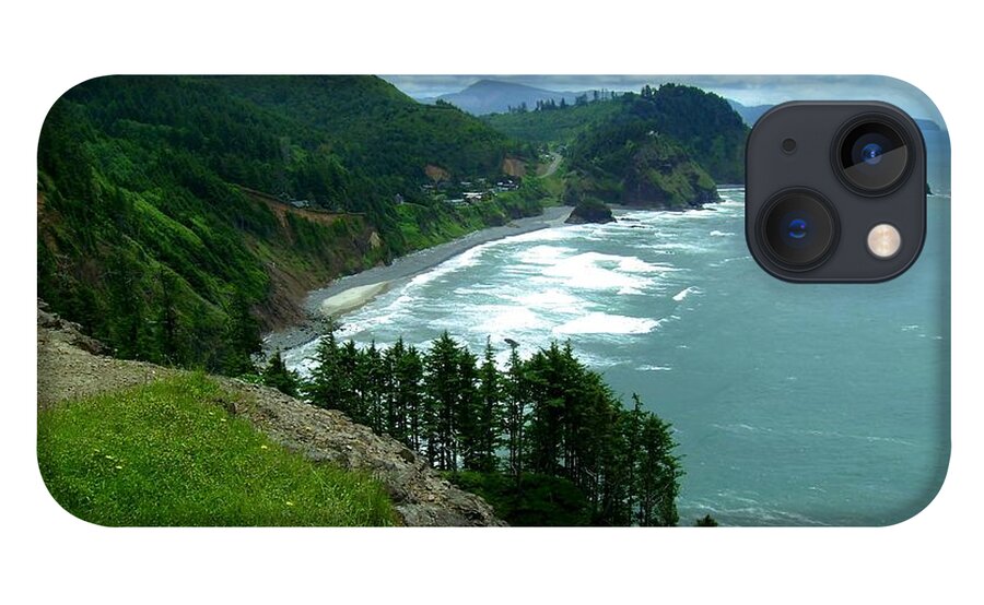 Cape Meares iPhone 13 Case featuring the photograph Cape Meares by Laureen Murtha Menzl