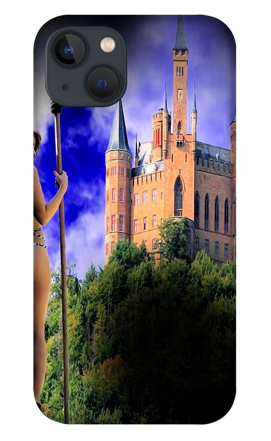 Fantasy iPhone 13 Case featuring the photograph Castle Guard by Jon Volden