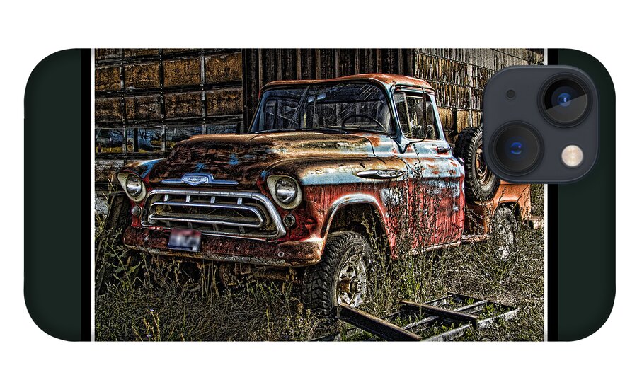 Ron Roberts Photography iPhone 13 Case featuring the photograph Chevy Truck by Ron Roberts
