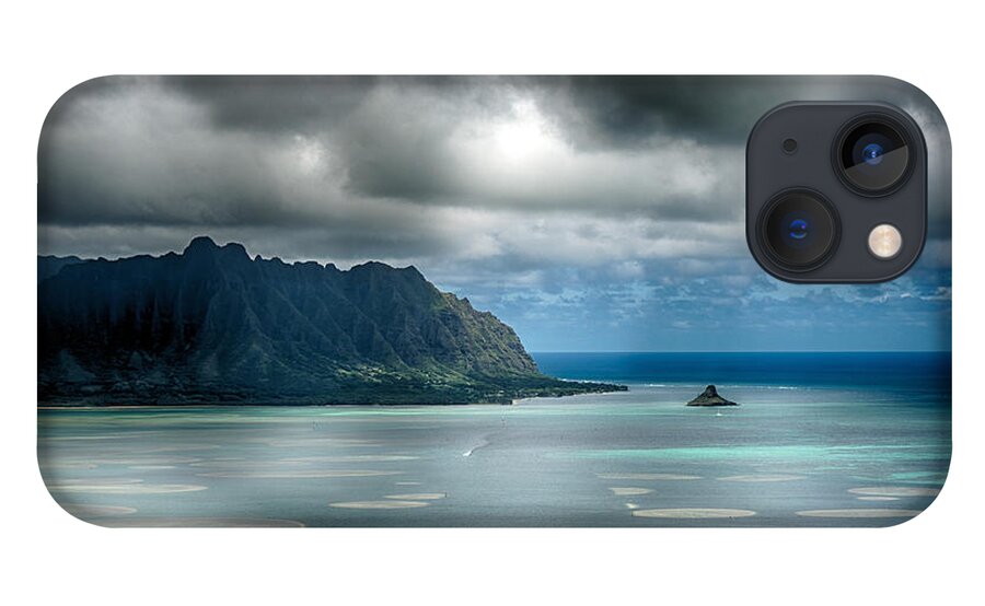 Hawaii iPhone 13 Case featuring the photograph Chinaman's Hat from Puu Maelieli by Dan McManus