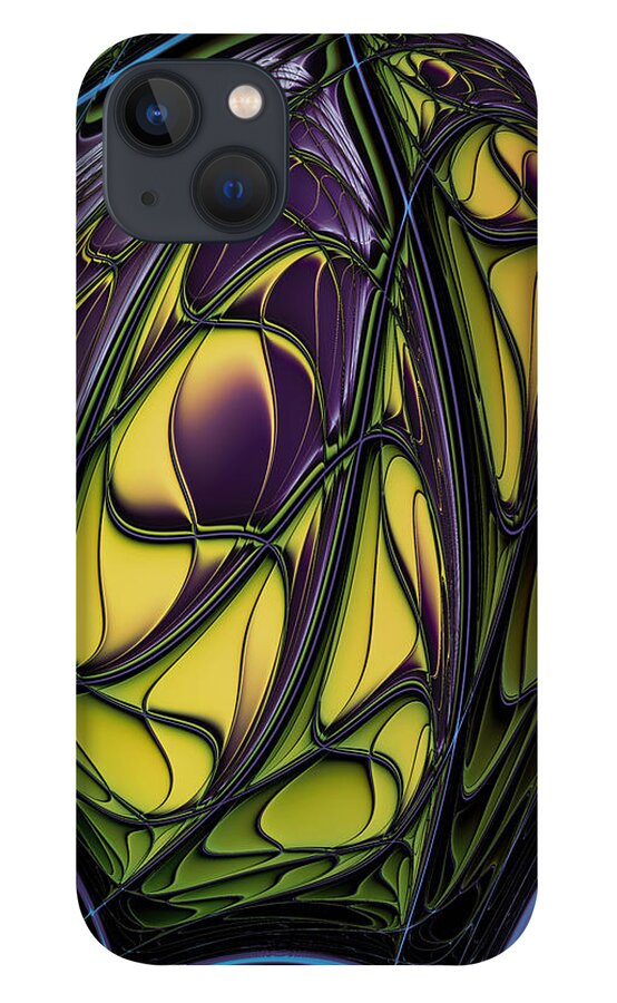 Vic Eberly iPhone 13 Case featuring the digital art Chrysalis by Vic Eberly