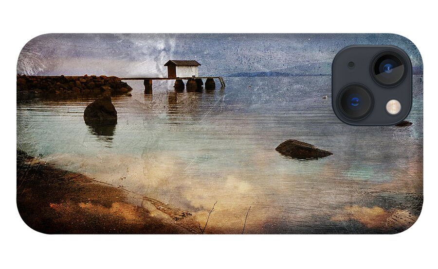 Boat_house iPhone 13 Case featuring the photograph Coastal Path by Randi Grace Nilsberg