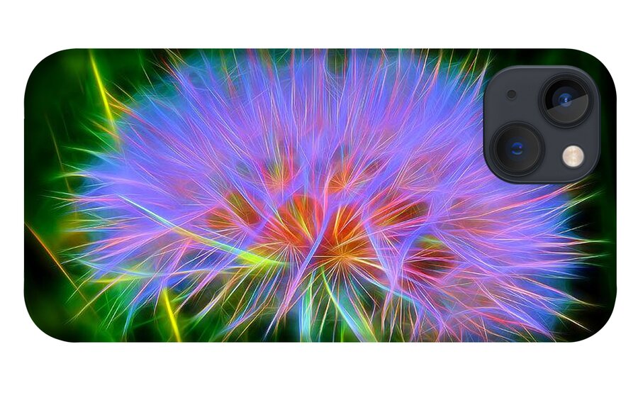 Colorful Puffball iPhone 13 Case featuring the photograph Colorful Puffball by Patrick Witz