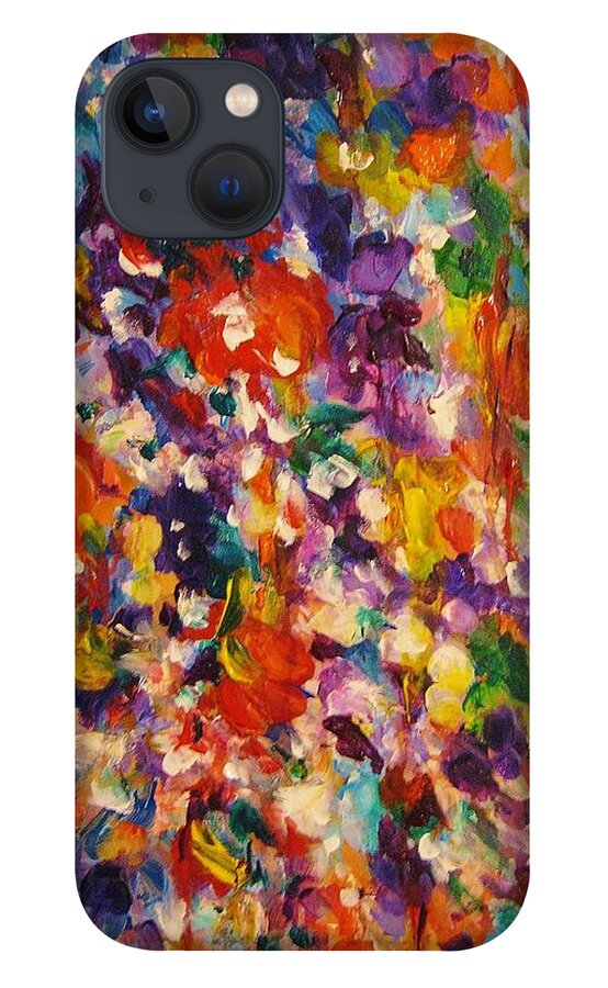 Energy Art iPhone 13 Case featuring the painting Colors Of My Dream #1 by Helen Kagan