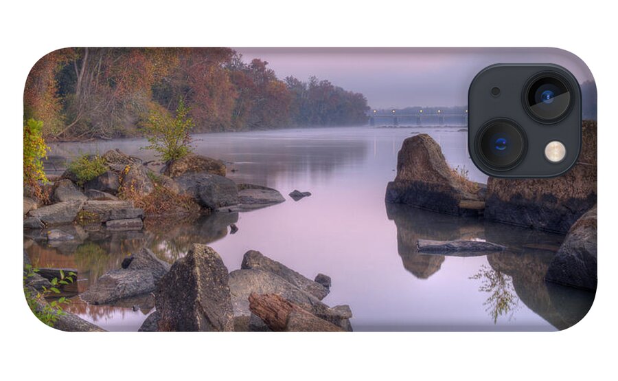 Congaree River iPhone 13 Case featuring the photograph Congaree River at Dawn-1 by Charles Hite