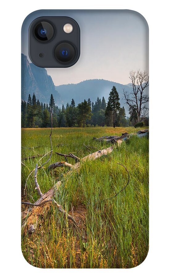 Yosemite iPhone 13 Case featuring the photograph Cook's Meadow by Mike Lee