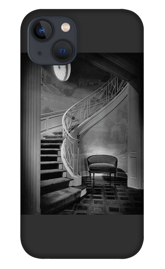 Curving Staircase In The Home Of  W. E. Sheppard iPhone 13 Case