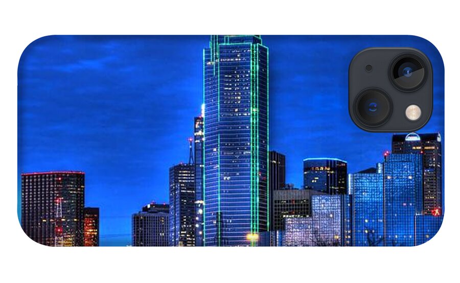 Dallas iPhone 13 Case featuring the photograph Dallas Skyline HD by Jonathan Davison