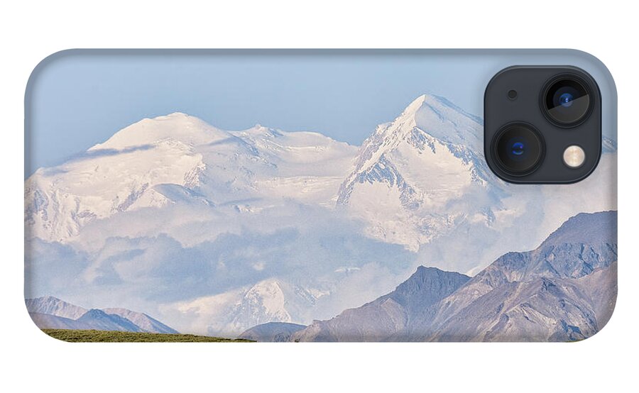 Alaska iPhone 13 Case featuring the photograph Denali in Its Full Splendor by Betty Eich