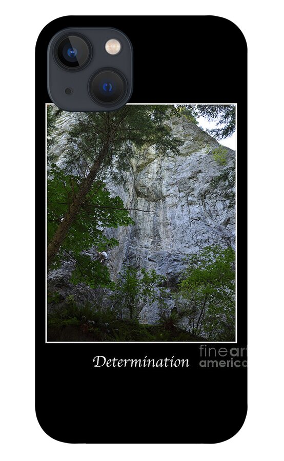 Rock-climbing iPhone 13 Case featuring the photograph Determination by Kirt Tisdale