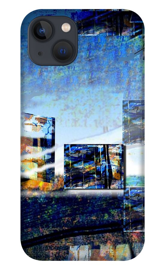 Abstract iPhone 13 Case featuring the digital art Different types of thoughts by Art Di