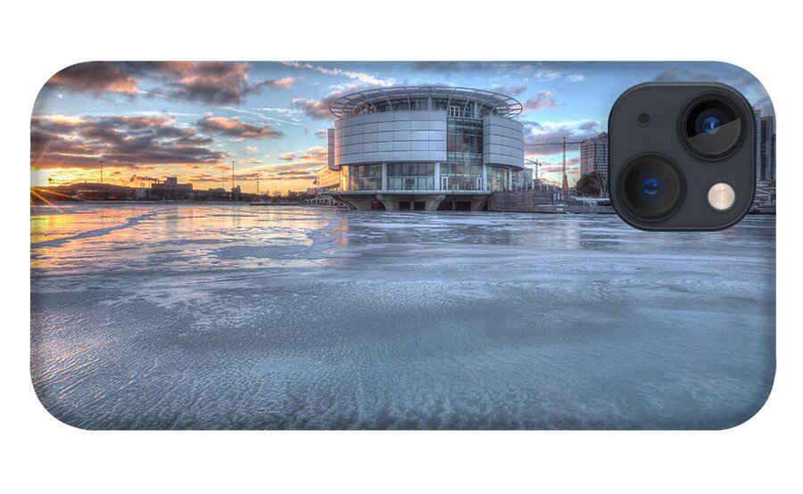 Discovery World iPhone 13 Case featuring the photograph Discovery World On Ice by Paul Schultz