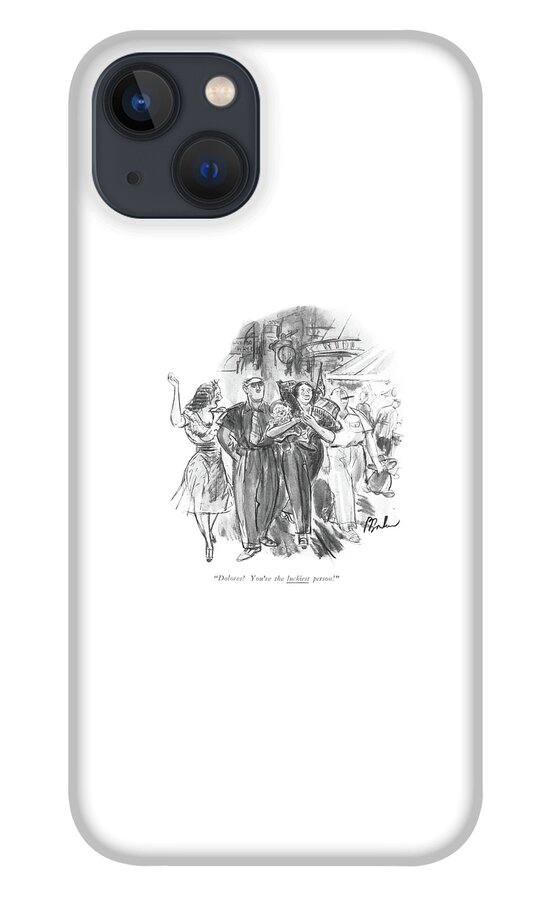 Dolores! You're The Luckiest Person! iPhone 13 Case