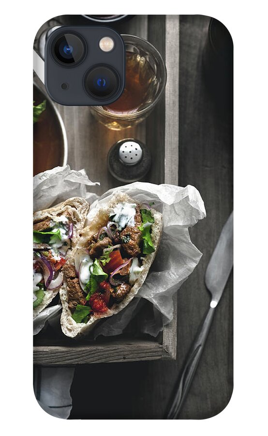 Gstaad iPhone 13 Case featuring the photograph Doner Kebabs by A.y. Photography